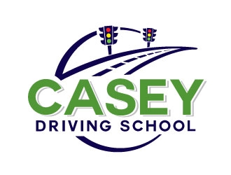 Casey Driving School logo design by Conception