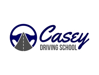 Casey Driving School logo design by Royan