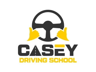 Casey Driving School logo design by Royan