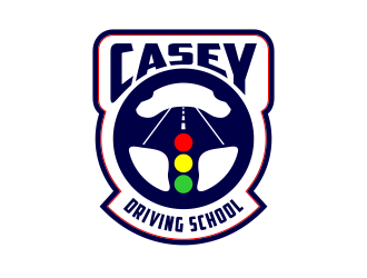 Casey Driving School logo design by Dhieko
