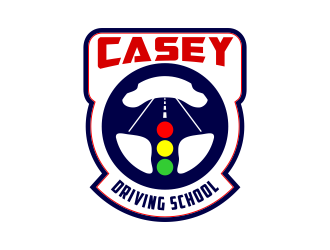 Casey Driving School logo design by Dhieko