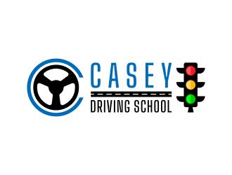 Casey Driving School logo design by graphicstar