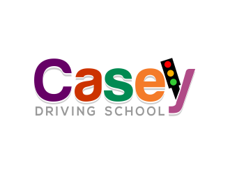 Casey Driving School logo design by kopipanas