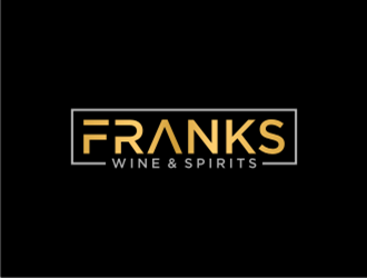 Franks Wine & Spirits logo design by sheilavalencia