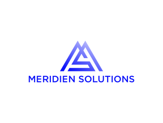 Meridien Solutions logo design by BlessedArt