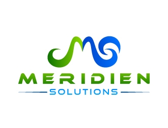 Meridien Solutions logo design by design_brush