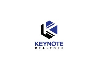 Keynote Realtors logo design by GreenLamp