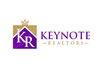 Keynote Realtors logo design by BeDesign