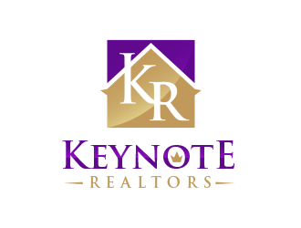 Keynote Realtors logo design by BeDesign