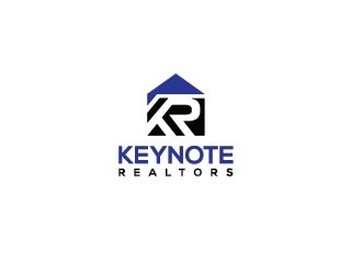 Keynote Realtors logo design by GreenLamp