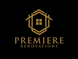 Premiere Renovations logo design by b3no
