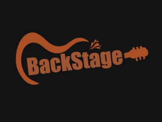 BackStage logo design by AamirKhan