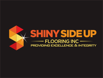 Shiny Side Up Flooring Inc logo design by YONK