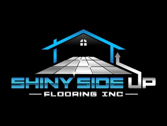 Shiny Side Up Flooring Inc logo design by MUSANG