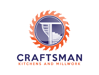 Craftsman Kitchens and Millwork  logo design by nona