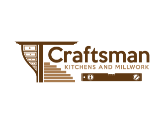 Craftsman Kitchens and Millwork  logo design by nona