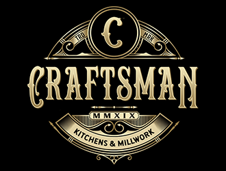 Craftsman Kitchens and Millwork  logo design by Optimus