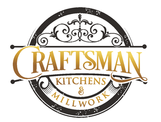 Craftsman Kitchens and Millwork  logo design by coco