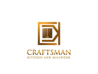 Craftsman Kitchens and Millwork  logo design by Cyds