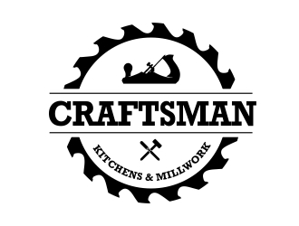 Craftsman Kitchens and Millwork  logo design by cikiyunn