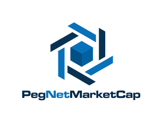 PegNetMarketCap logo design by evdesign