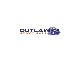 Outlaw Heavy Haul logo design by bricton