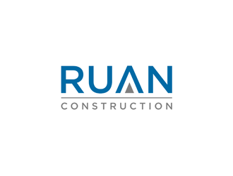 Ruan Construction logo design by KQ5