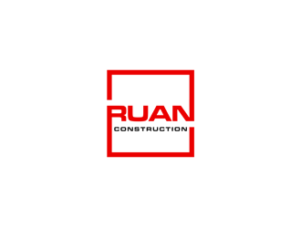 Ruan Construction logo design by alby