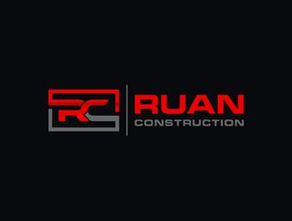 Ruan Construction logo design by alby