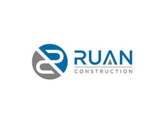 Ruan Construction logo design by KQ5