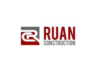 Ruan Construction logo design by perf8symmetry
