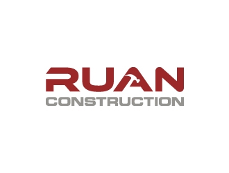 Ruan Construction logo design by yans