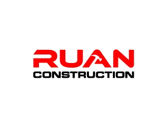 Ruan Construction logo design by yans