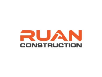 Ruan Construction logo design by yans
