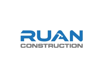 Ruan Construction logo design by yans