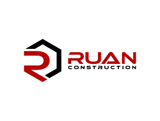 Ruan Construction logo design by Andri
