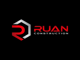 Ruan Construction logo design by Andri