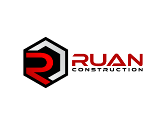 Ruan Construction logo design by Andri