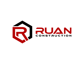 Ruan Construction logo design by Andri