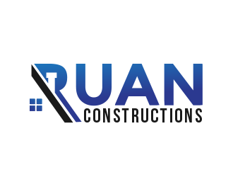 Ruan Construction logo design by scriotx