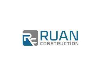 Ruan Construction logo design by hoqi