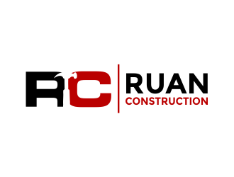 Ruan Construction logo design by Girly