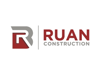 Ruan Construction logo design by Lovoos