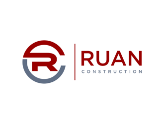 Ruan Construction logo design by clayjensen
