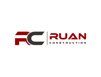 Ruan Construction logo design by clayjensen