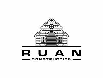 Ruan Construction logo design by Editor