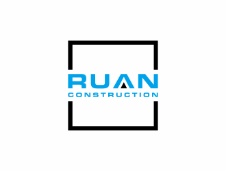 Ruan Construction logo design by Editor