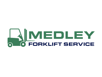 Medley Forklift Service logo design by PRN123