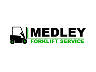 Medley Forklift Service logo design by PRN123