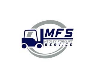 Medley Forklift Service logo design by bougalla005